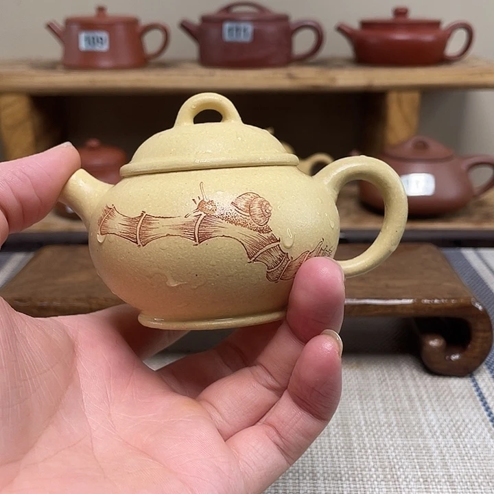 茶壶紫砂原矿手工紫砂壶