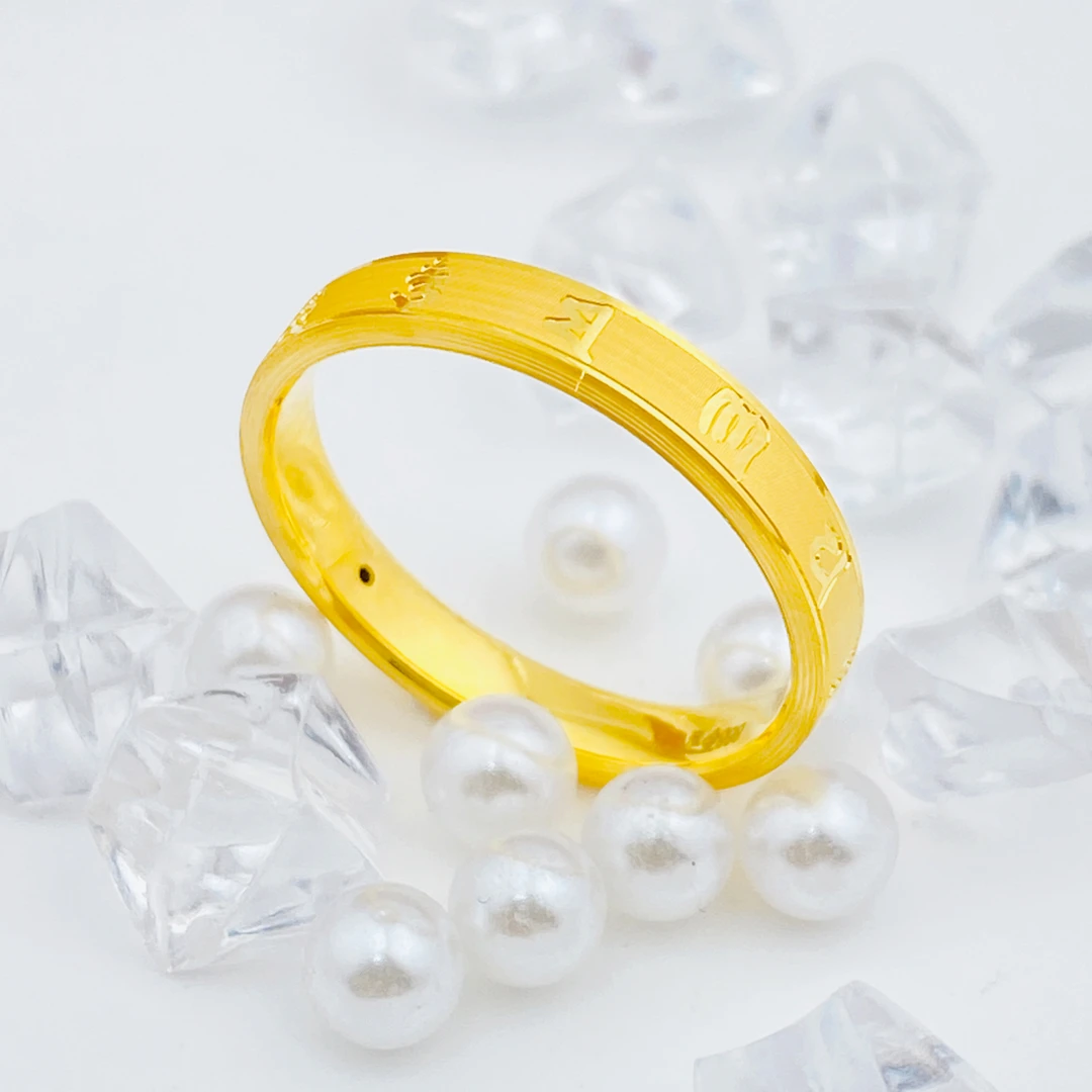 【国潮】足金999 六字箴言戒指 1.59 20圈口