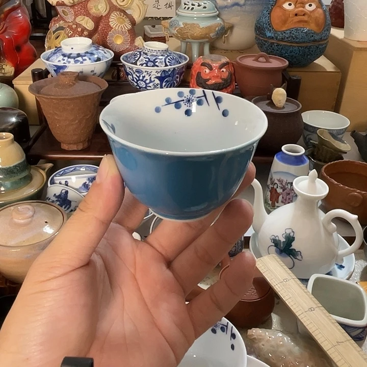 瓷片好看的杯子不错的哦