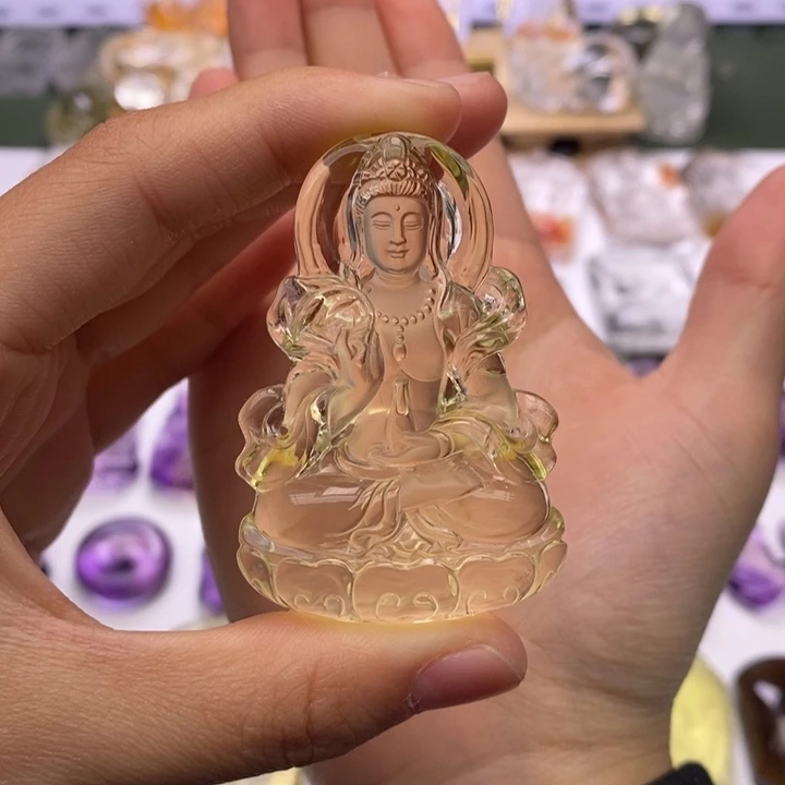 老***长未镶嵌水晶颈饰定制