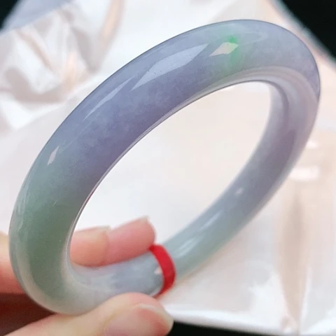 未镶嵌手镯翡翠57圆条882482