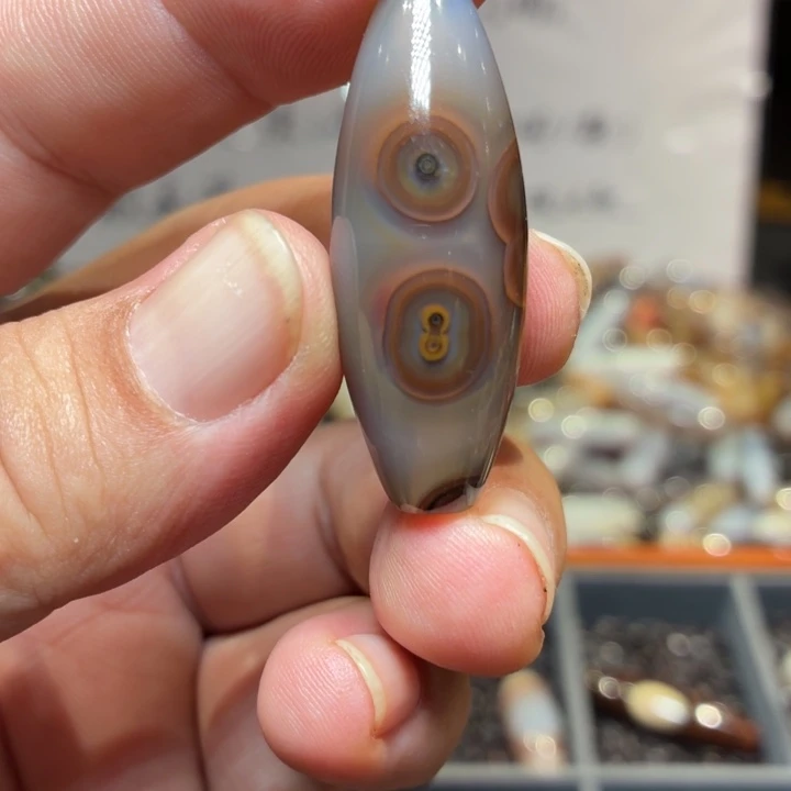 玛瑙/玉髓散珠_HEIMORI 天然天珠