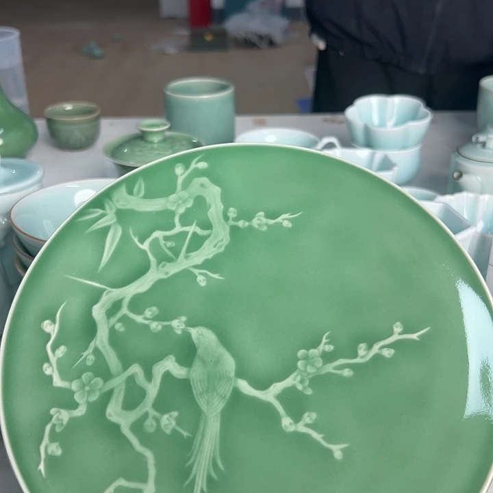 小米茶器龙泉青瓷