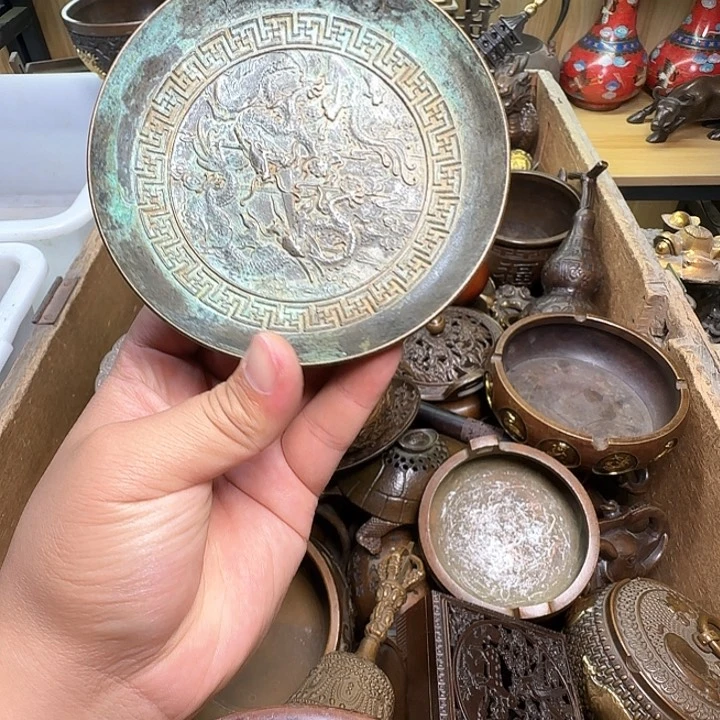 铜器办公室茶室摆件