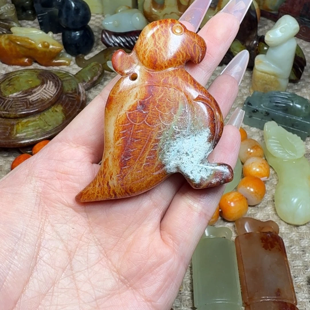 白玉菩提吊坠挂件