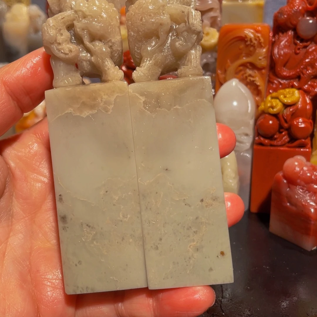 寿山石印石精美寿山