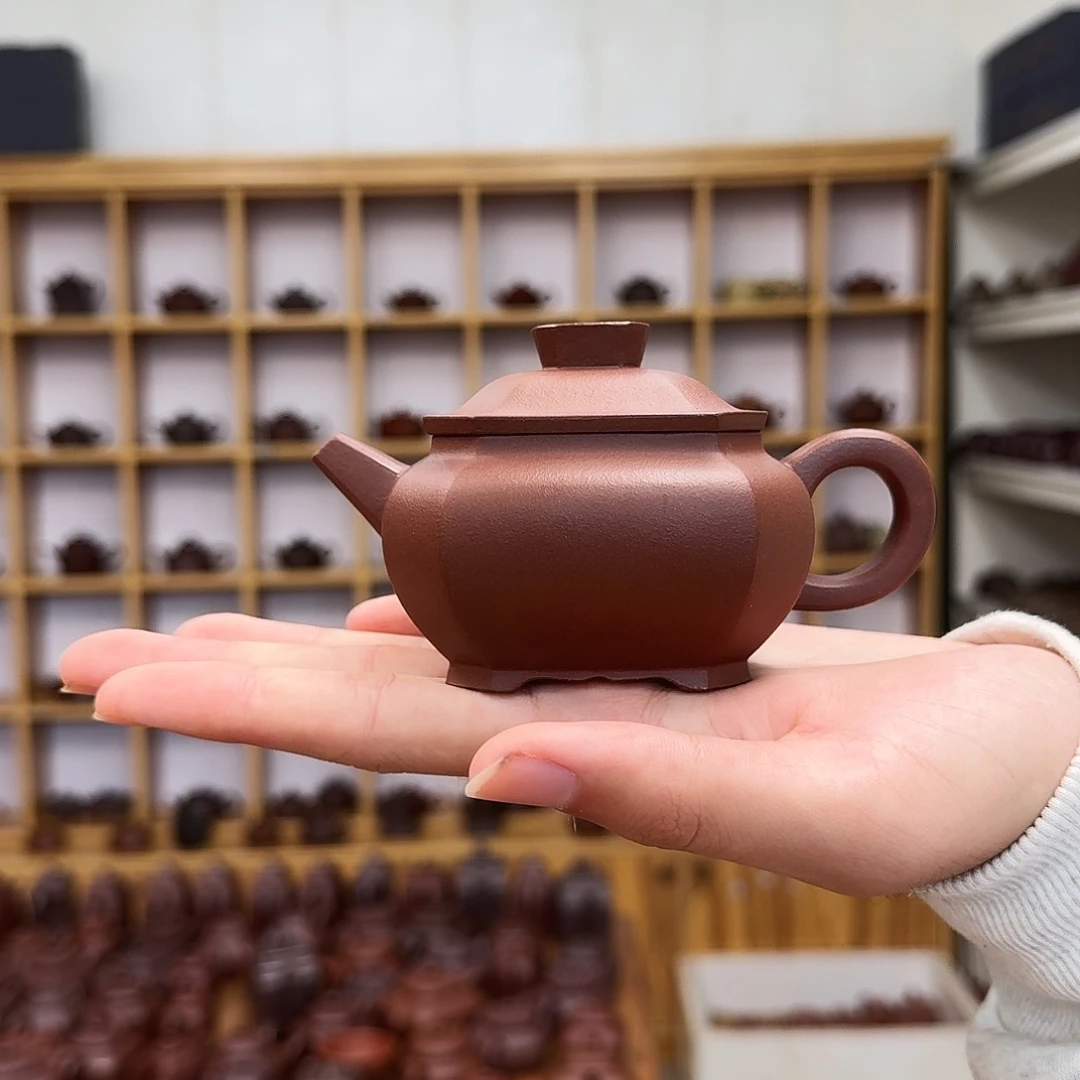 紫砂茶壶八方巨伦160cc下播福利