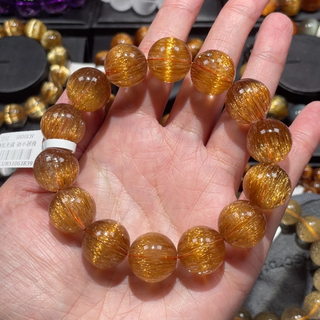 水晶手链未镶嵌铜顺发17mm