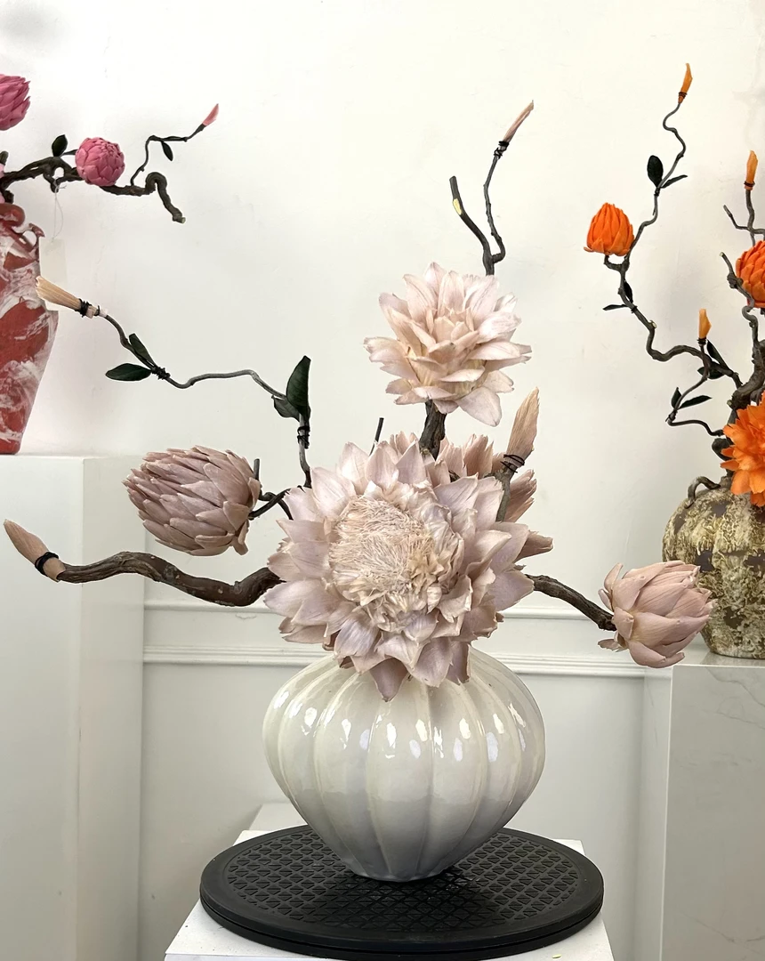 永生花，永生洋蓟一整套