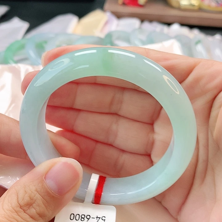 未镶嵌手镯翡翠54正