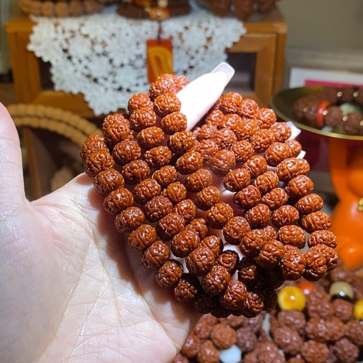 金刚菩提手串116玉华矮桩老树王爆肉108一物