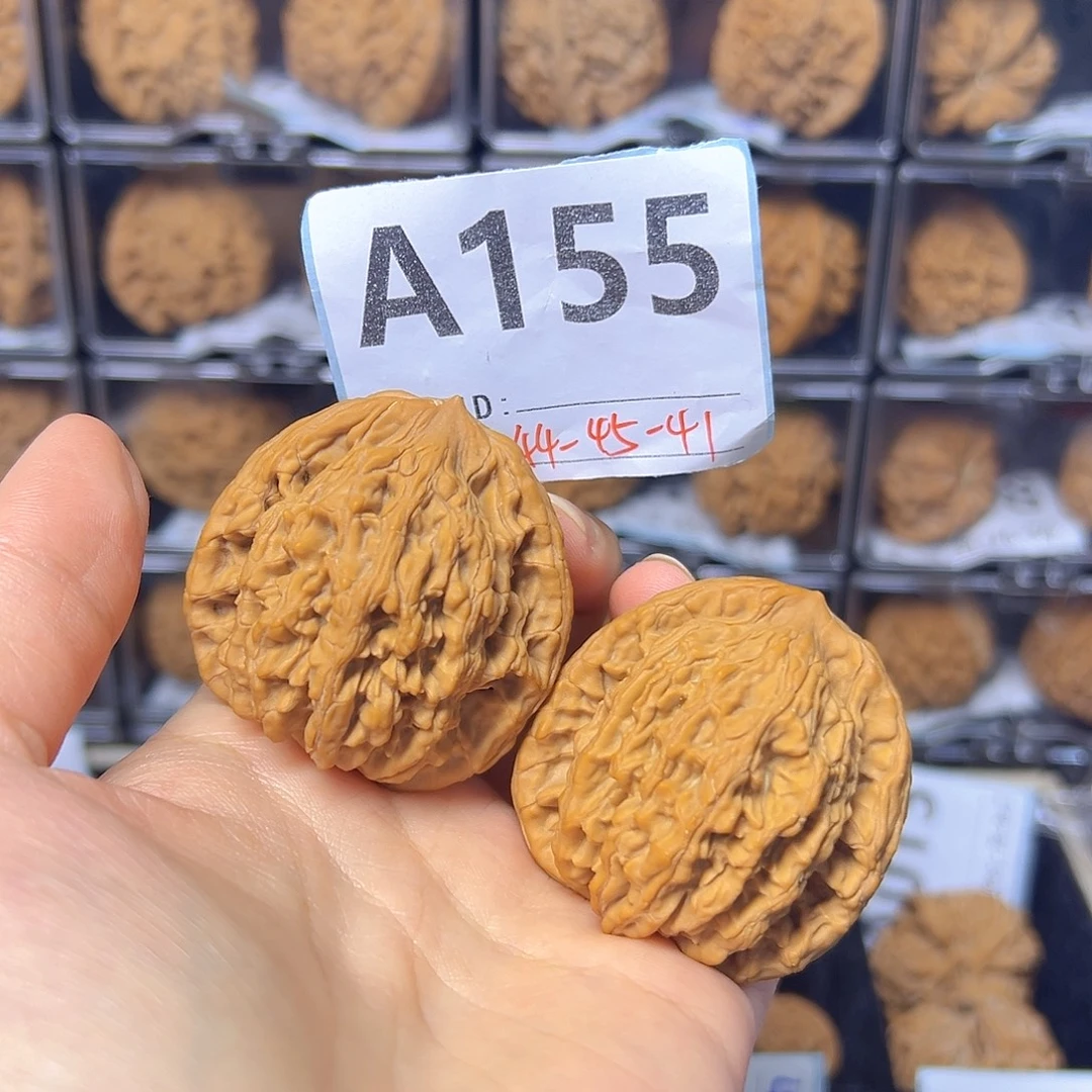 把件文玩核桃44全品麦穗虎头