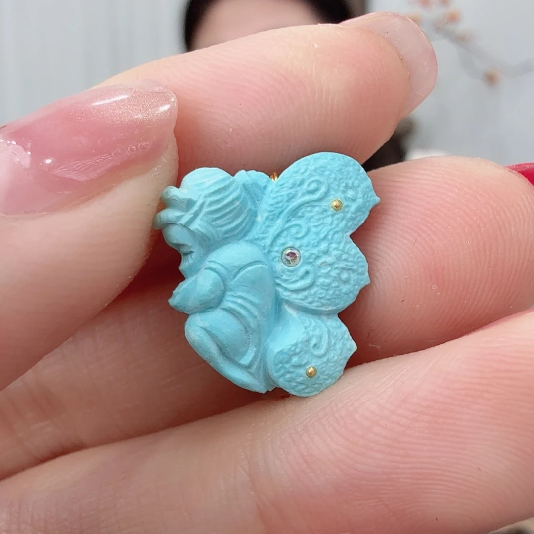 绿松石未镶嵌珠宝奇石