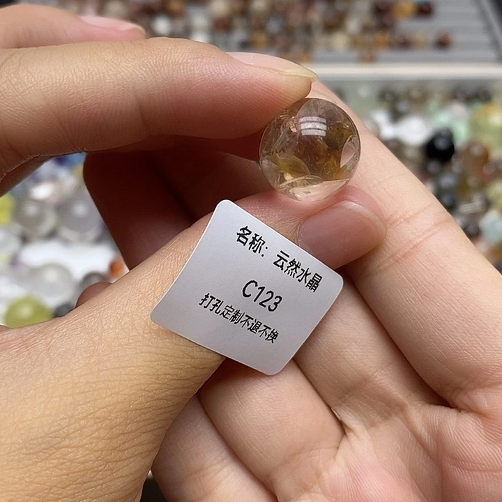 水晶珠宝半成品未镶嵌