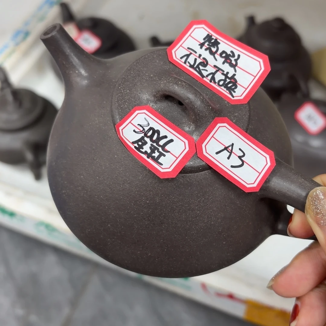 茶壶紫砂优秀！宜兴原矿天青
