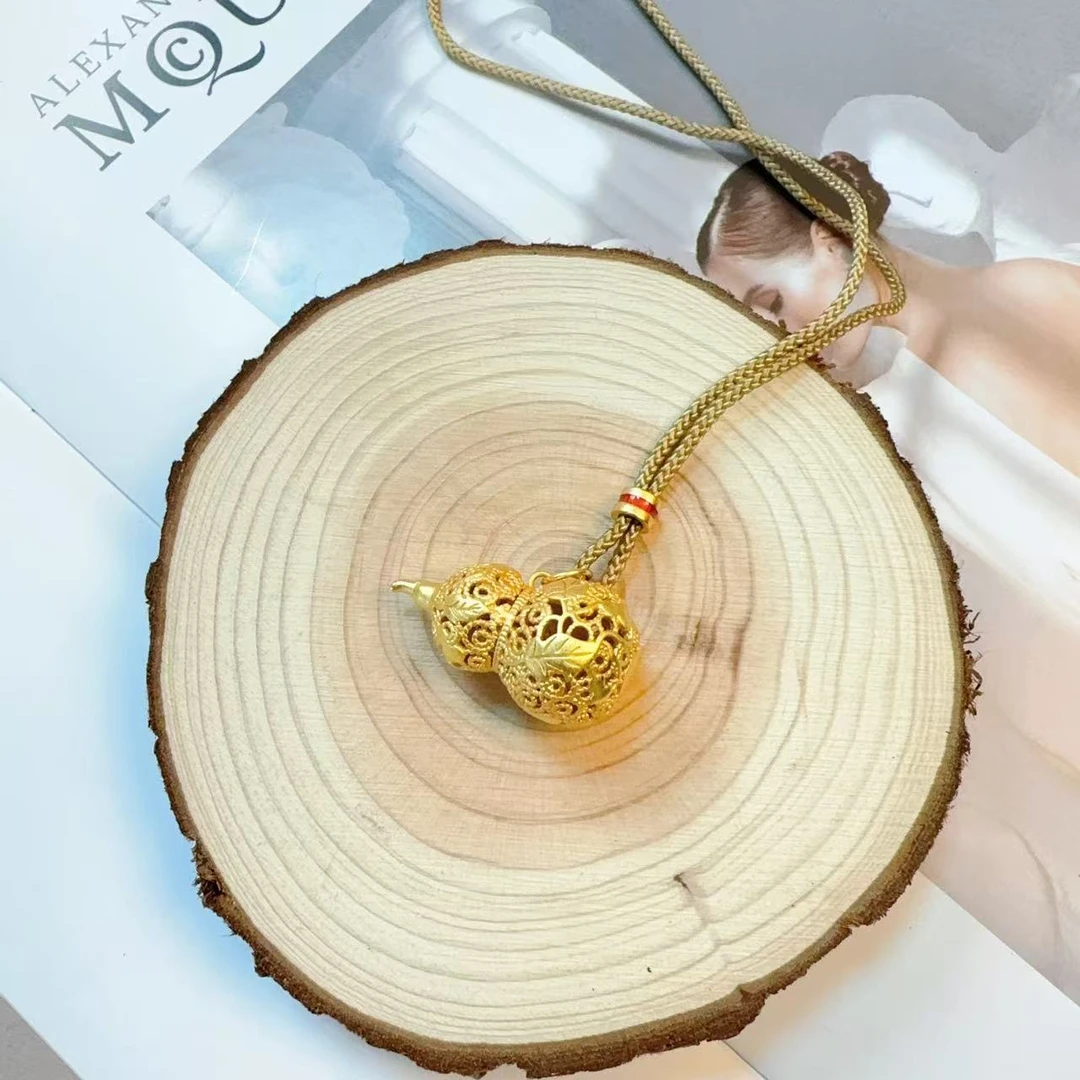 韩系福福同款葫芦项链XL037