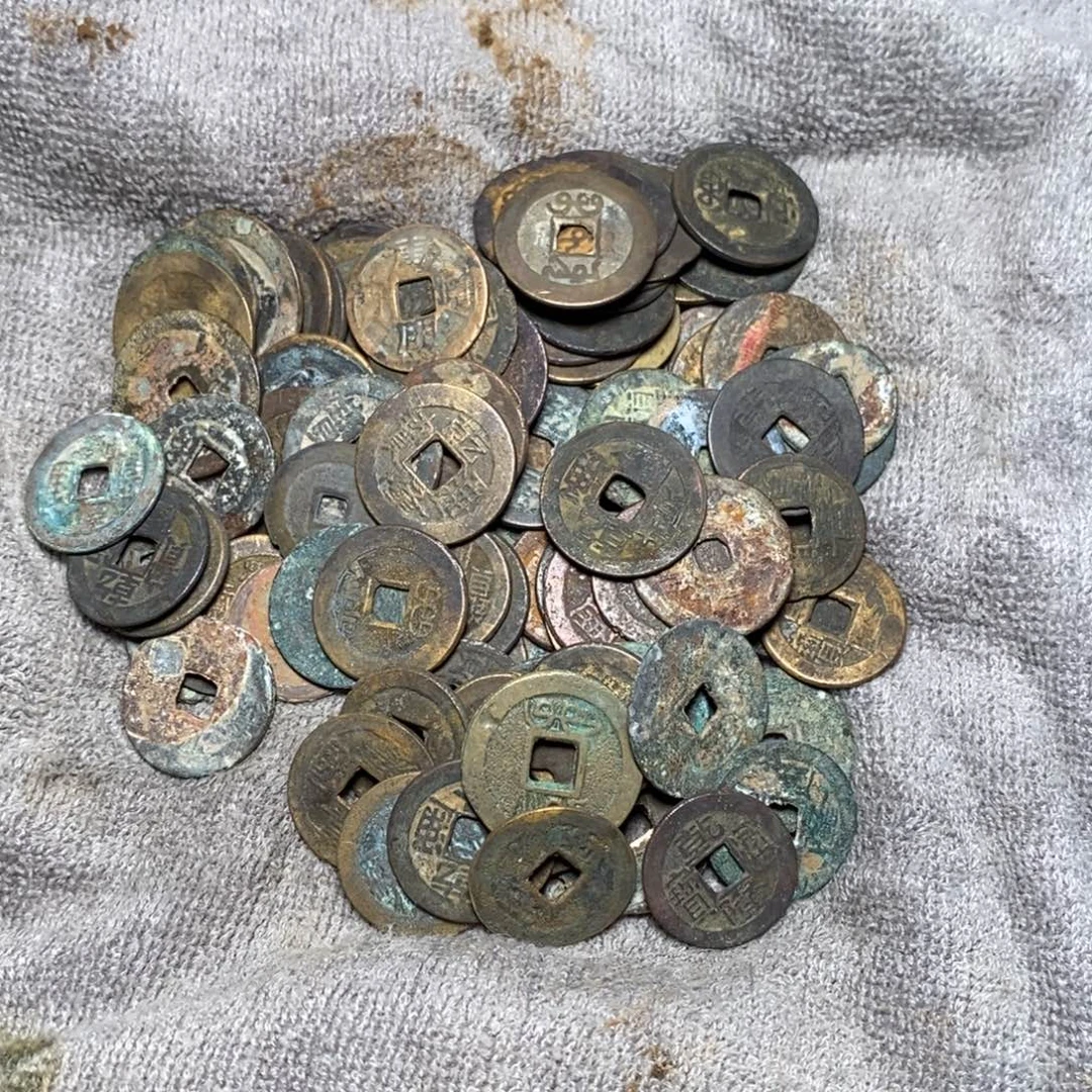 乾隆通宝各种版式局口100枚