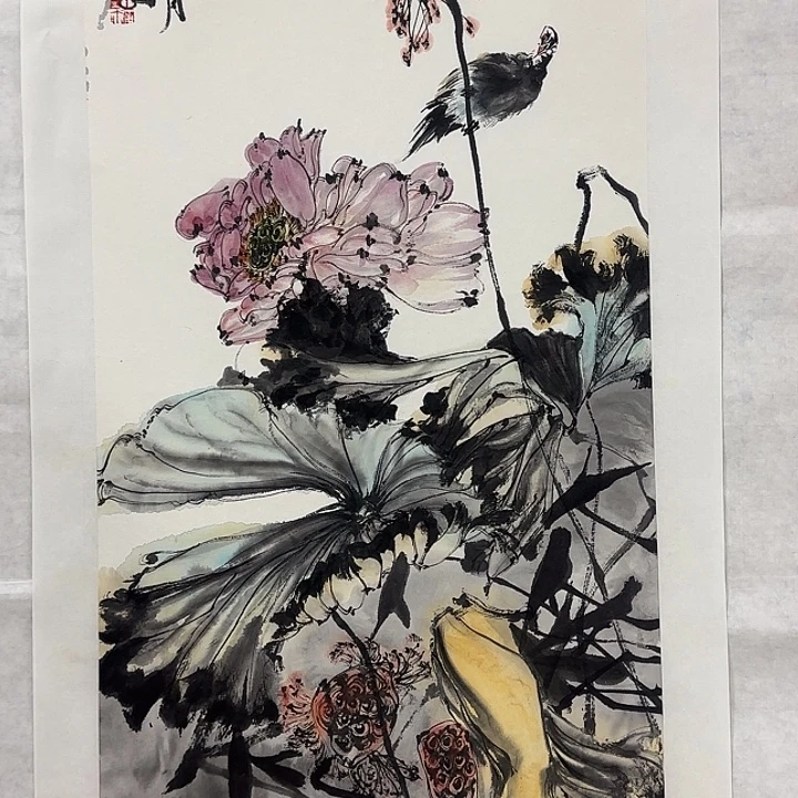 国画秦老师作品欣赏