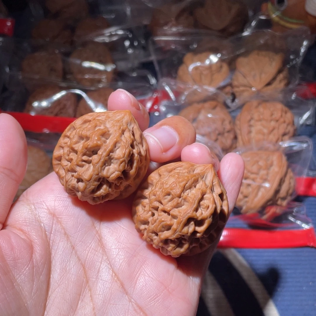 明***复吊坠文玩核桃太行龙纹33