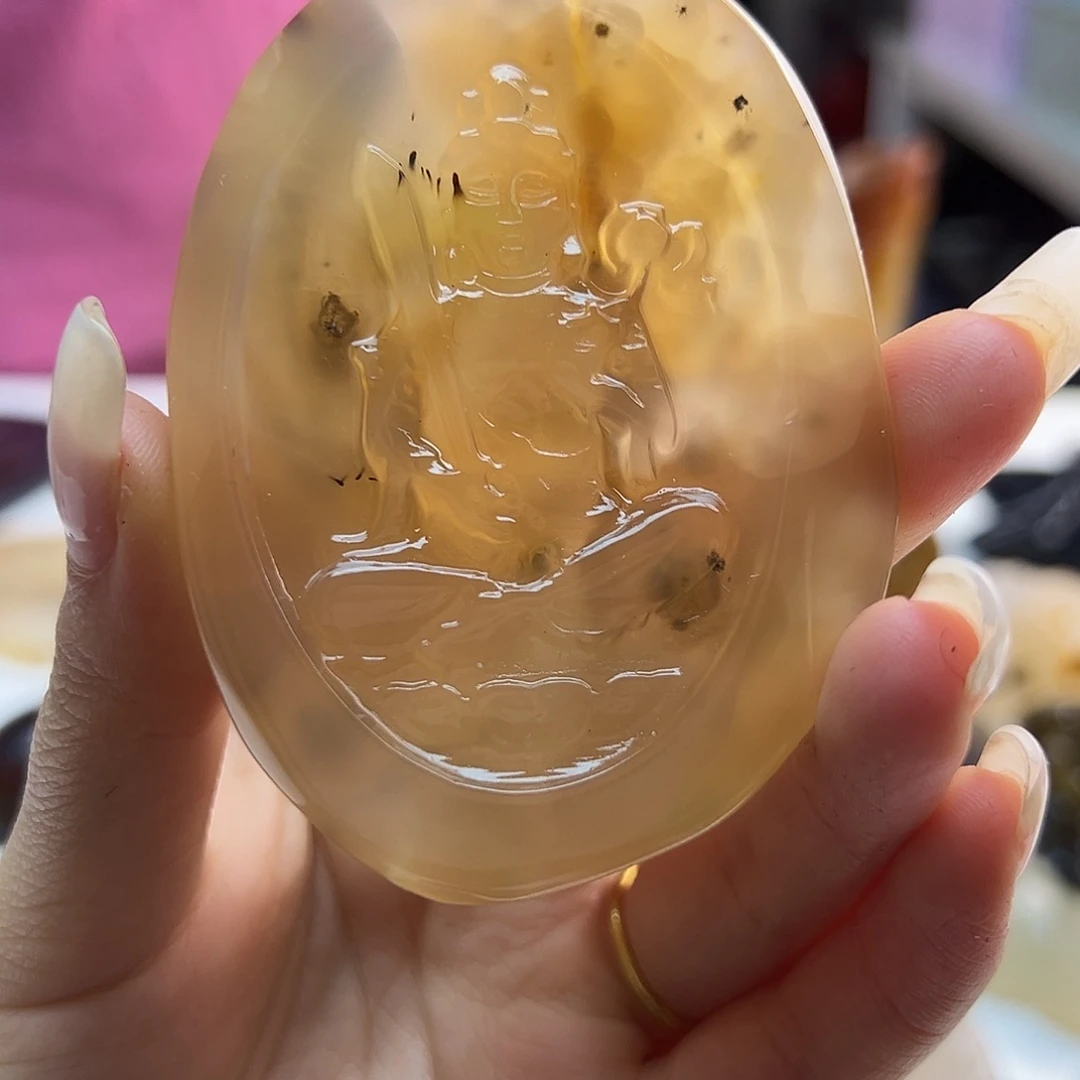 玛瑙/玉髓未镶嵌吊坠(不含链)