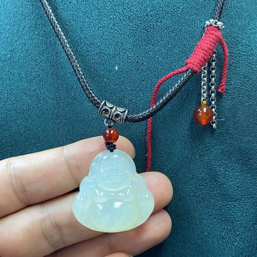 【闪购商品】蛇纹石玉未镶嵌吊坠