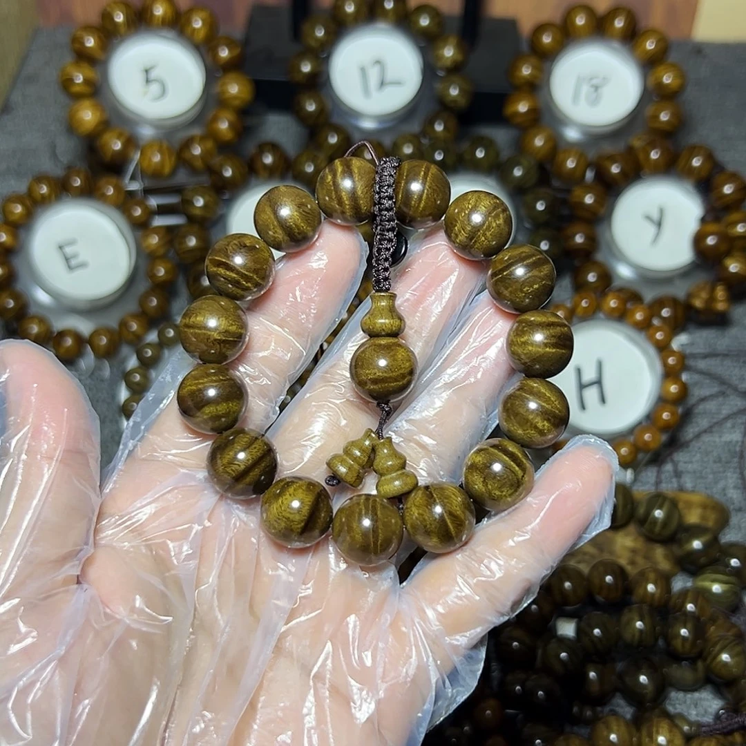 手串/手链阴沉木阴沉黄1.5