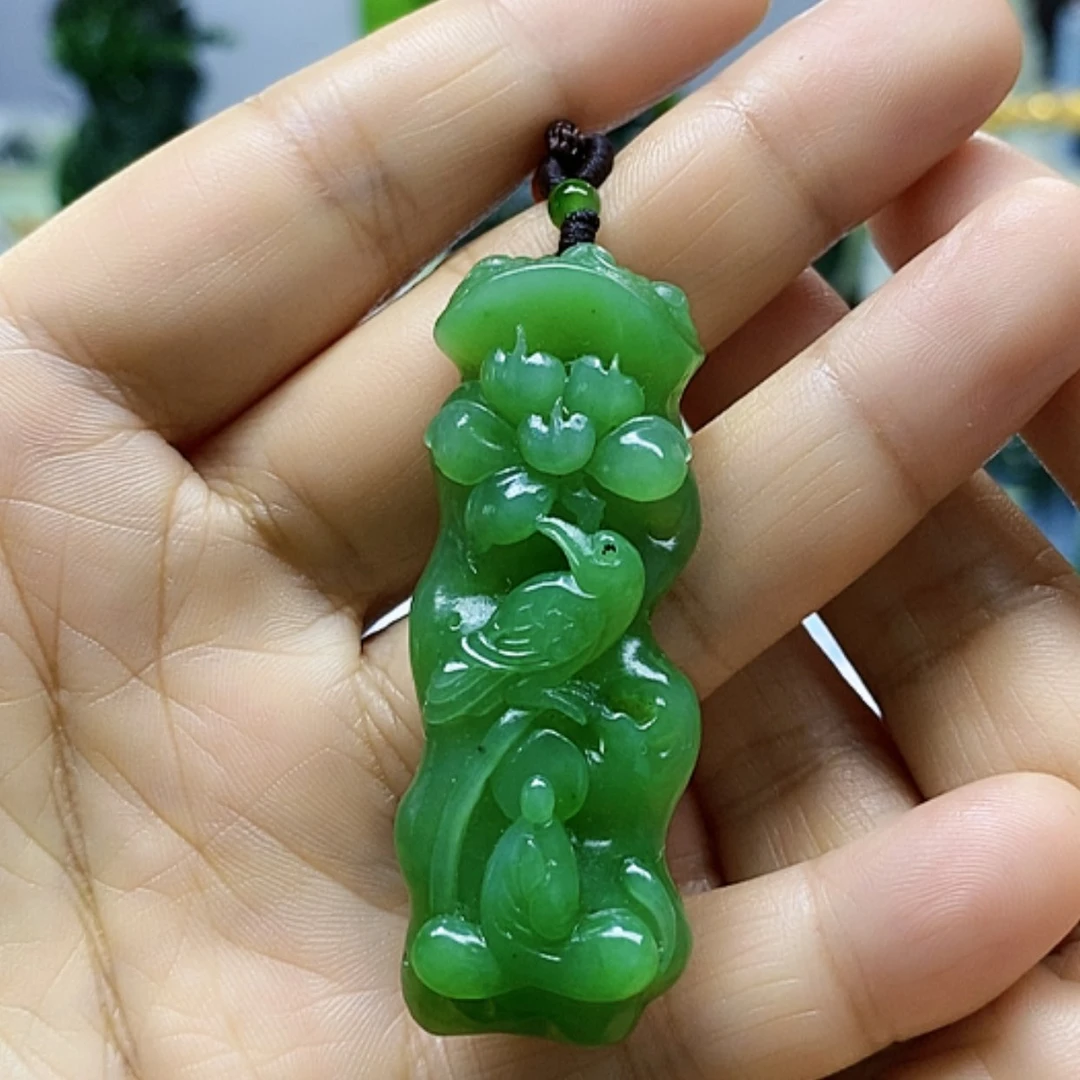 【闪购商品】和田玉（碧玉）挂件未镶嵌