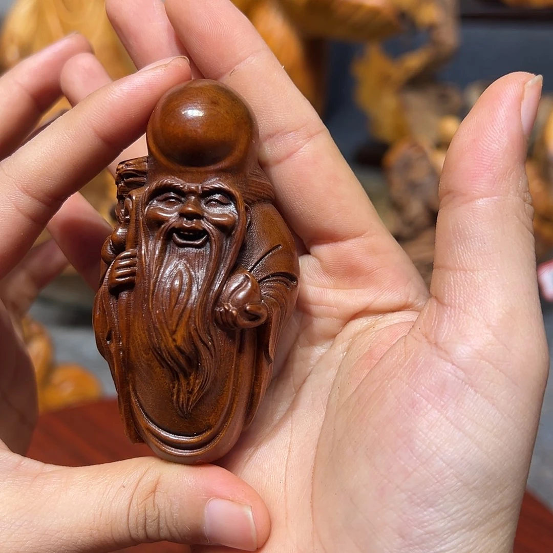 柏木小叶黄杨摆件