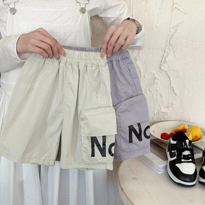 男童短裤子儿童夏装2025新款3-6岁小童中裤男宝宝夏季五分裤薄款