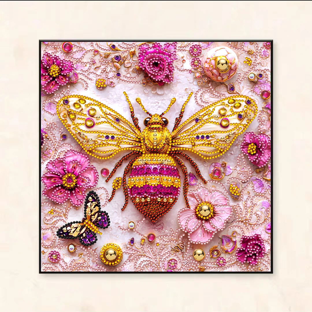 【2025/4050】diy异形钻石画玄关书房挂画点钻艺术十字绣手工diy