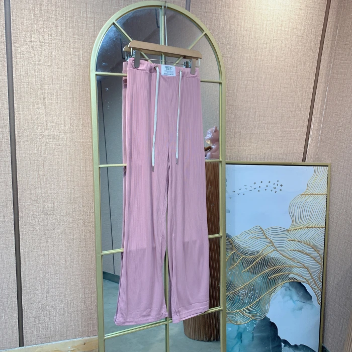HT23孕妇粉色产前产后裤子XL100-140