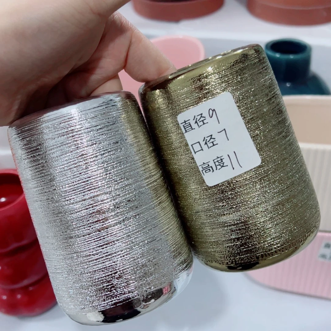 有孔，陶瓷花盆满10米包邮发货