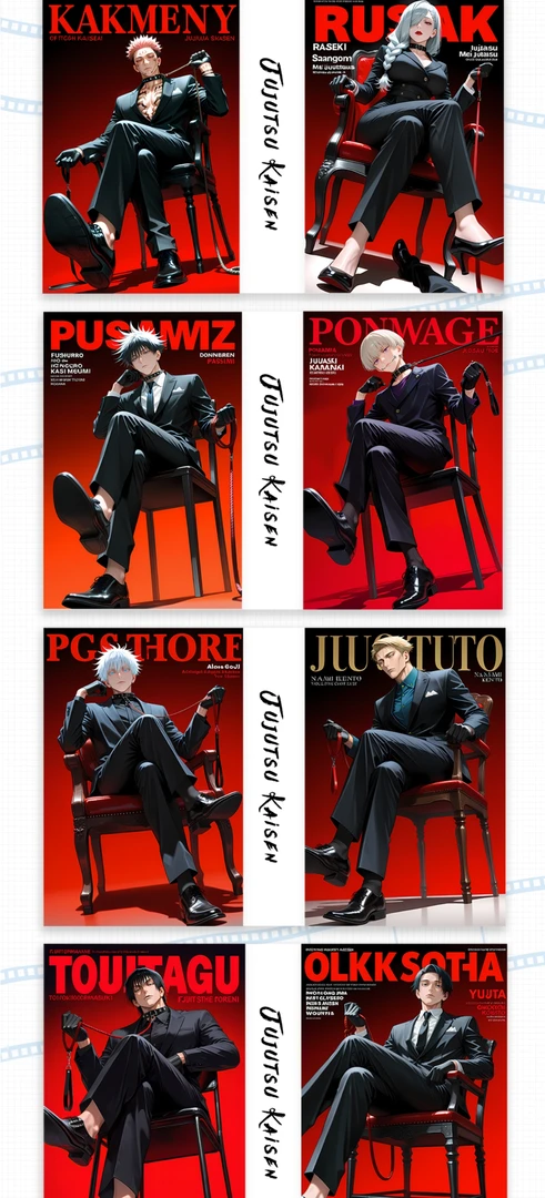 【禾里文创咒术回战全亚克力色纸第一弹】盲盒代拆