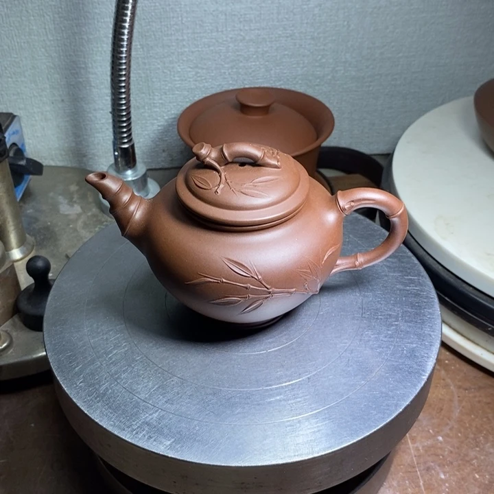 茶壶紫砂厚*哥黄龙山原矿