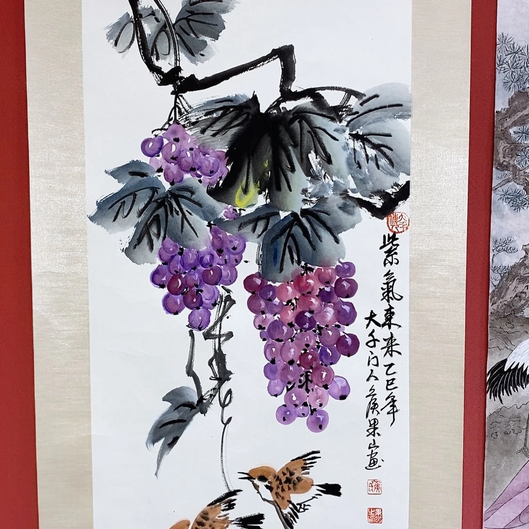 国画大风堂嫡传-侯果山老师作品路