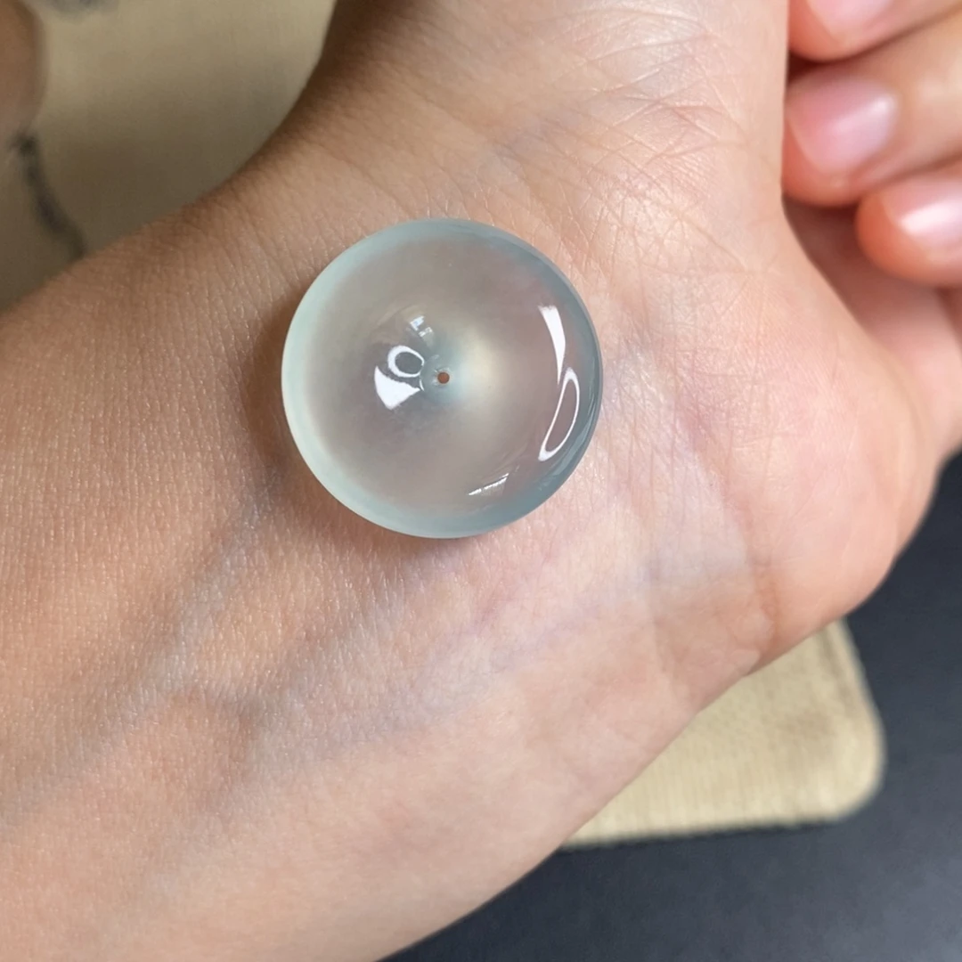 翡翠未镶嵌颈饰扣子21-5.8