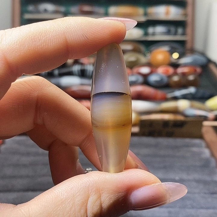 玛瑙/玉髓未镶嵌吊坠(不含链)