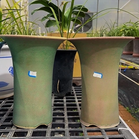 摆件望*绿釉雅光陶瓷