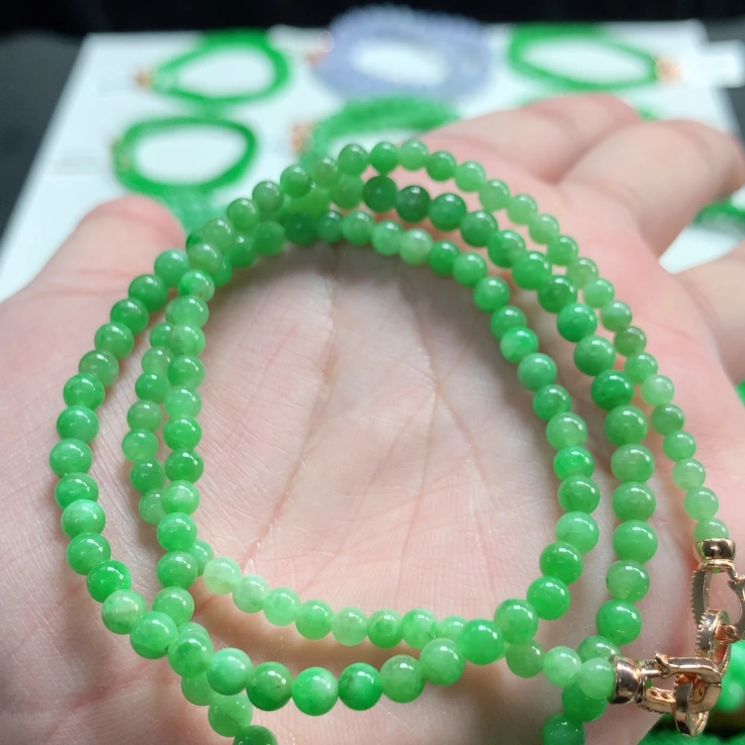 翡翠未镶嵌手链翡翠