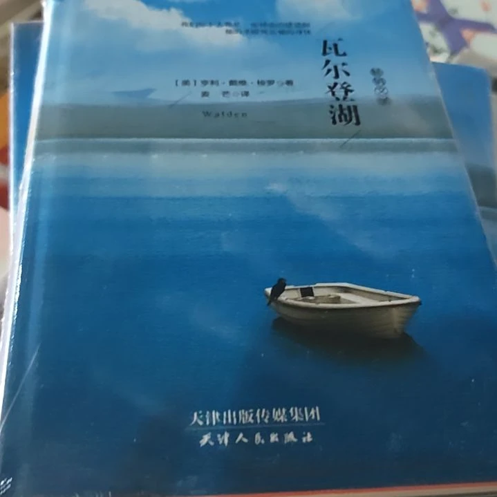 瓦尔登湖精装塑封库存书
