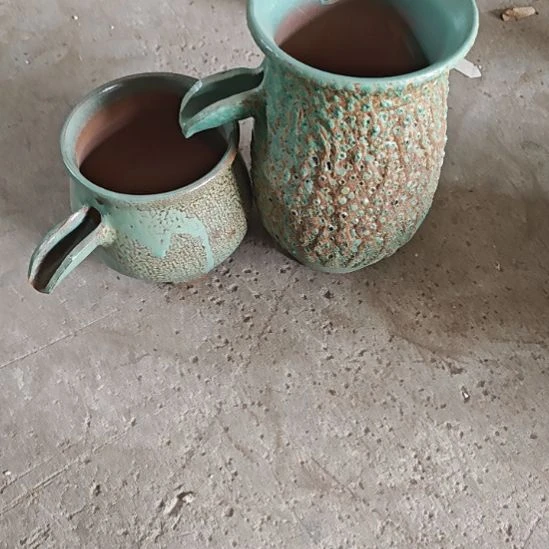 【闪购商品】1624-1413两个瑕疵绿色