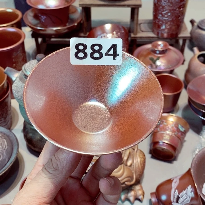 柴烧茶具陶瓷杯子