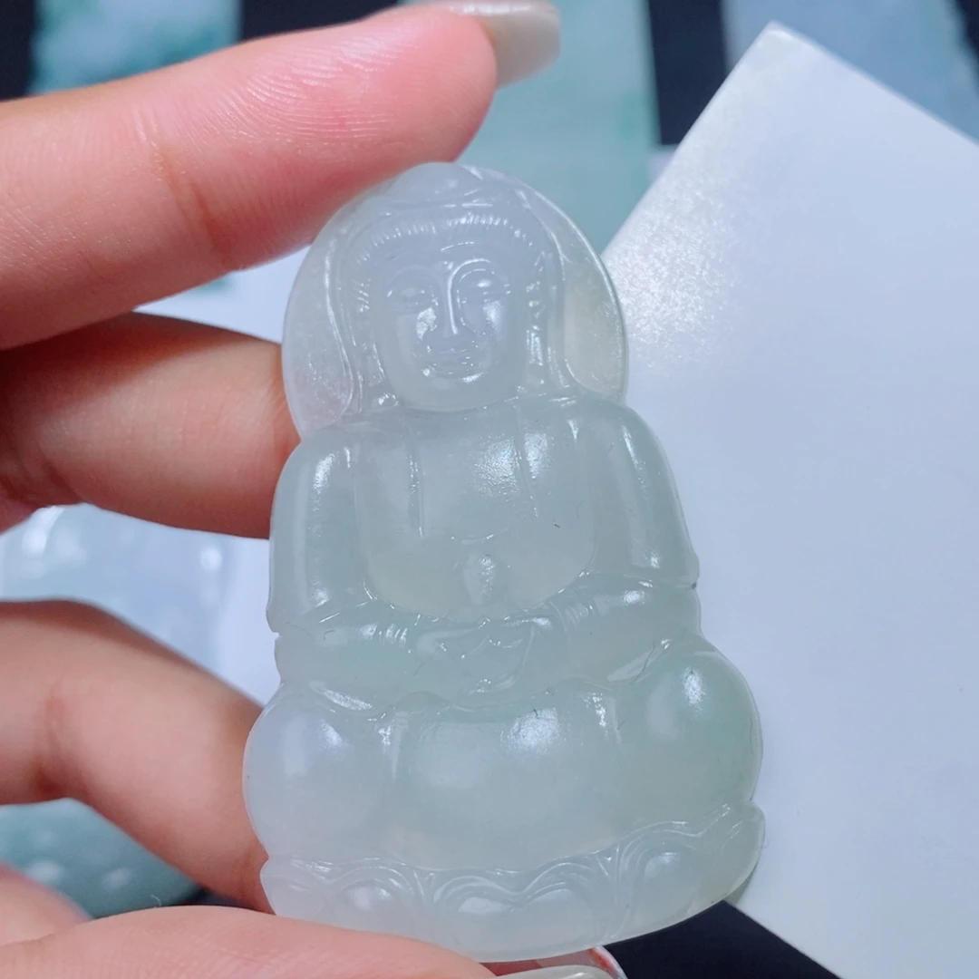 定制翡翠吊坠未镶嵌