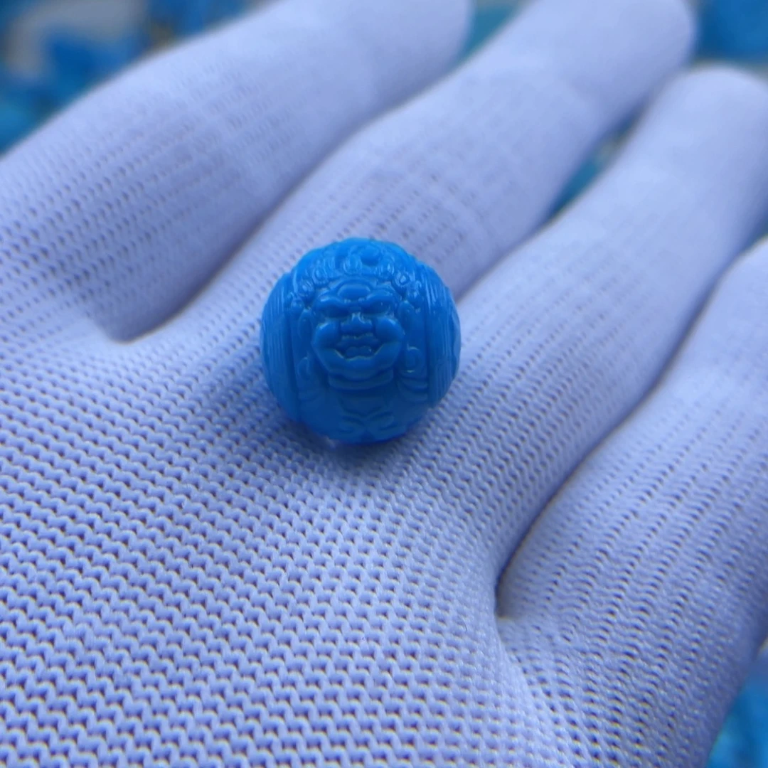 绿松石未镶嵌天然原矿绿松石雕件