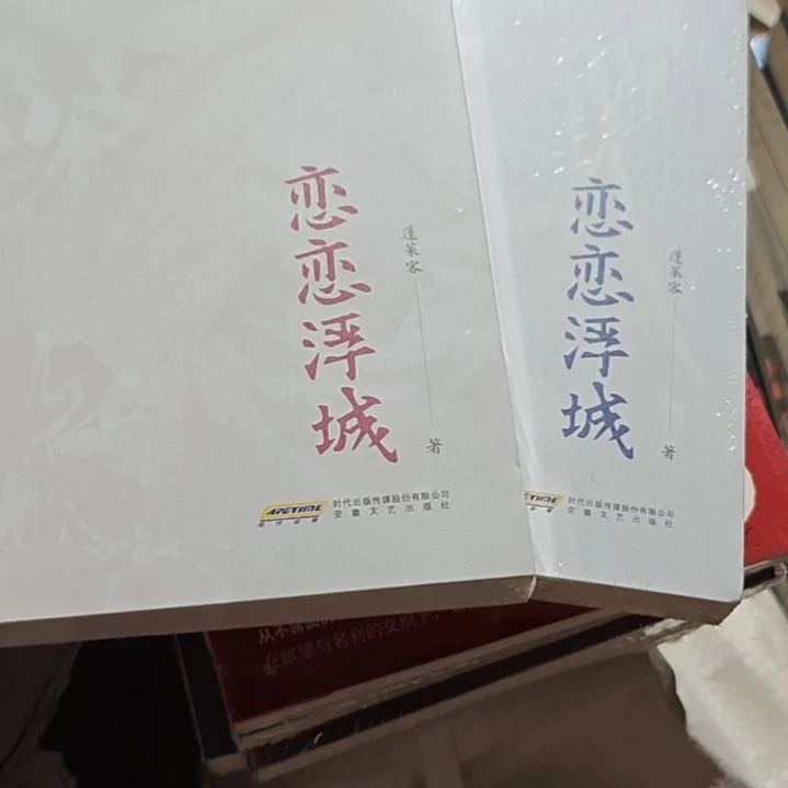 恋恋浮城两本一套塑装平装
