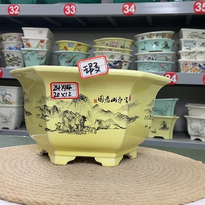 紫砂紫砂花盆0369