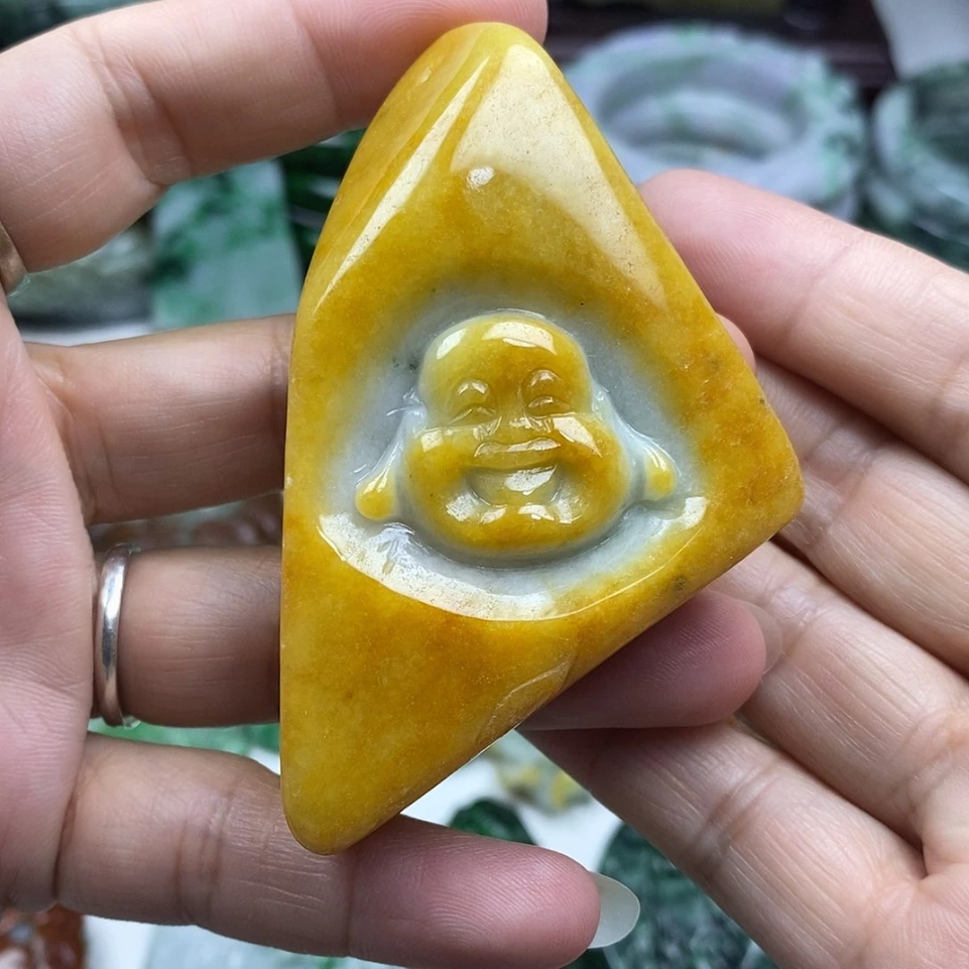颈饰未镶嵌翡翠牌子