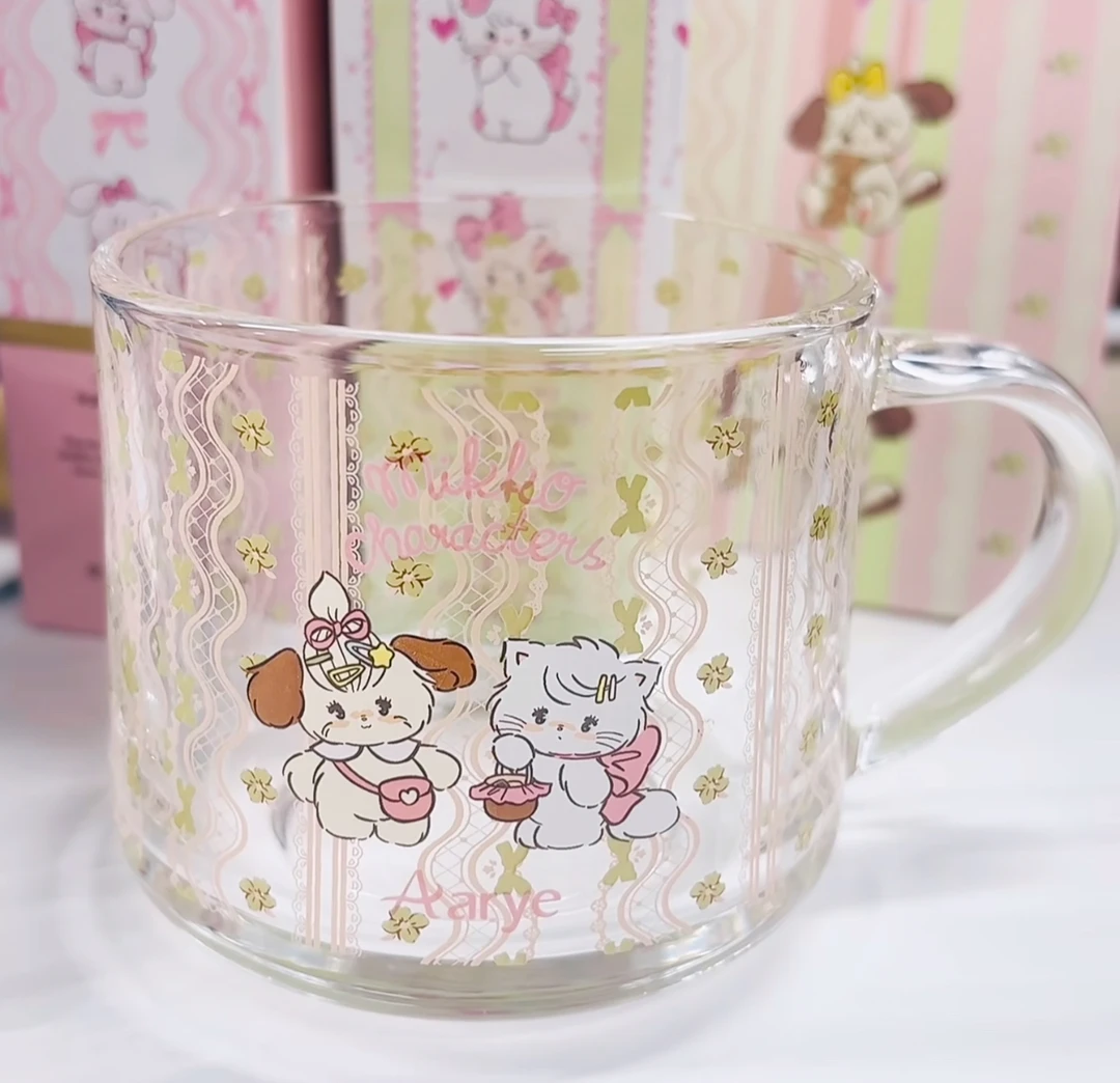 【派】可爱嘟mikko联名卡通元素水杯来啦!!!