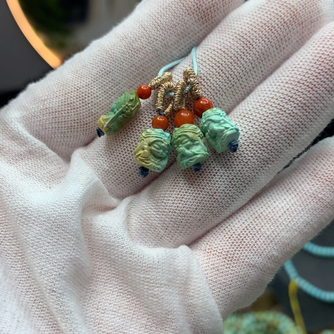 绿松石挂件未镶嵌