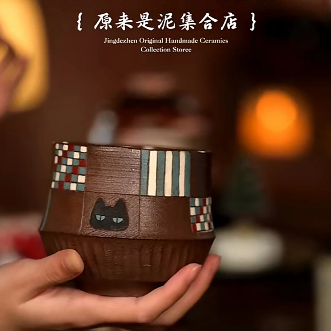 原来是泥原创手作7280杯子